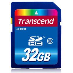32G&nbsp;SDHCカード&nbsp;TS32GSDHC6（メール便送料無料）