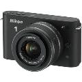 Nikon&nbsp;1&nbsp;J1&nbsp;標準ズームレンズキット&nbsp;ブラック（送料無料）