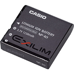 カシオ　NP-40　リチウムイオン充電池