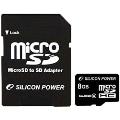 microSDHC&nbsp;8GB&nbsp;SP008GBSTH006V10
