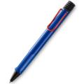 LAMY サファリ ブルー L214R（ボールペン）ﾚｯﾄﾞクリップ 
