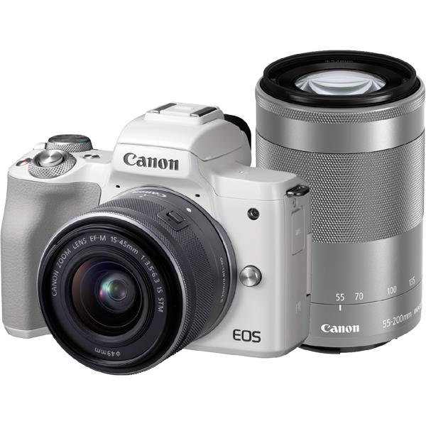 Eos Kiss M ダブルズームキット ホワイト 激安家電通販 Onhome オンホーム